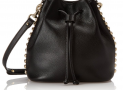 Rebecca Minkoff Unlined Bucket Shoulder Bag, Black, One Size $205.81