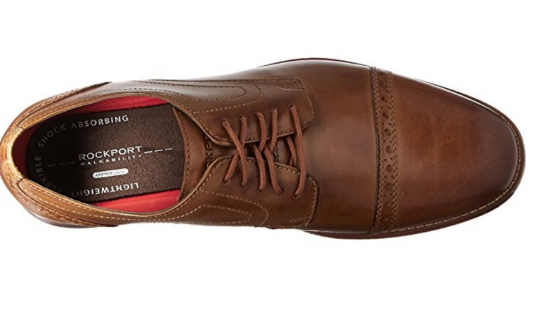 51% off!  Rockport Men’s Derby Room Cap Toe Oxford $60.99