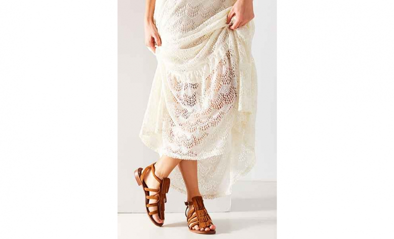 Sam Edelman Women’s Gela Flat Sandal, Tangelo, 6.5 M US$34.71