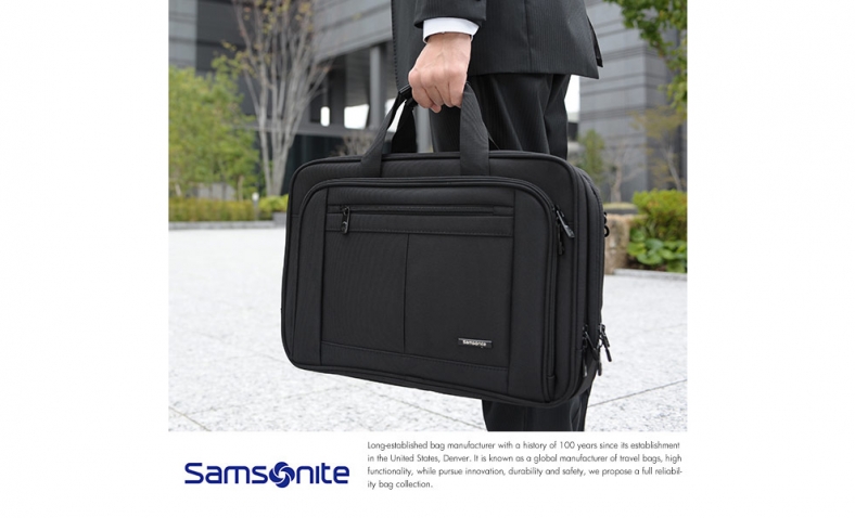 33% off!  Samsonite Luggage Classic Business Two Gusset Briefcase $28.95