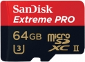 SanDisk Extreme PRO 64GB microSDXC Memory Card With Adapter $44.99