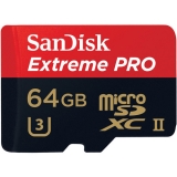 SanDisk Extreme PRO 64GB microSDXC Memory Card With Adapter $44.99