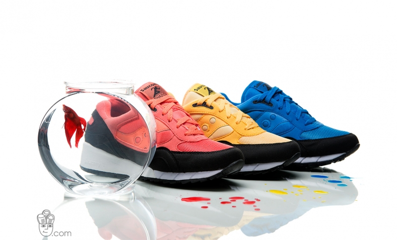 Saucony Originals Men’s Shadow 6000 – Coral Reef Pack Coral/Black Sneaker 9.5 D – Medium $32.97