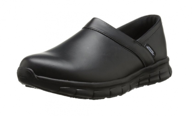 Skechers for Work Men’s Sure Track Verteen Slip On, Black, 11 M US$26.78