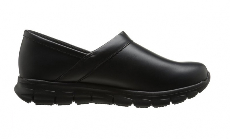 Skechers for Work Men’s Sure Track Verteen Slip On, Black, 11 M US$26.78