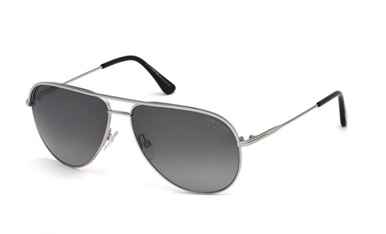 Tom Ford 17D Silver Erin Aviator Sunglasses $190.80