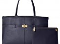Tommy Hilfiger Belinda Leather EW Tote Top Handle Bag $53.22