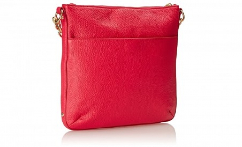 Tommy Hilfiger Lily Cross Body Bag, Raspberry, One Size$44.99