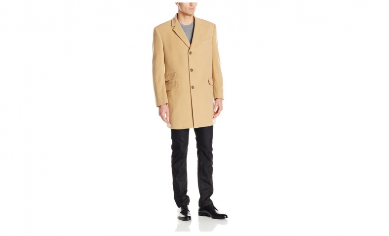 80% OFF!  Tommy Hilfiger Men’s Bryce Single Breasted Top Coat $96.80
