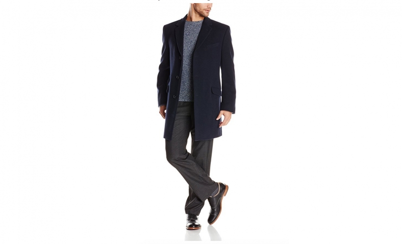 Tommy Hilfiger Men’s Bryce Single Breasted Top Coat $63.68
