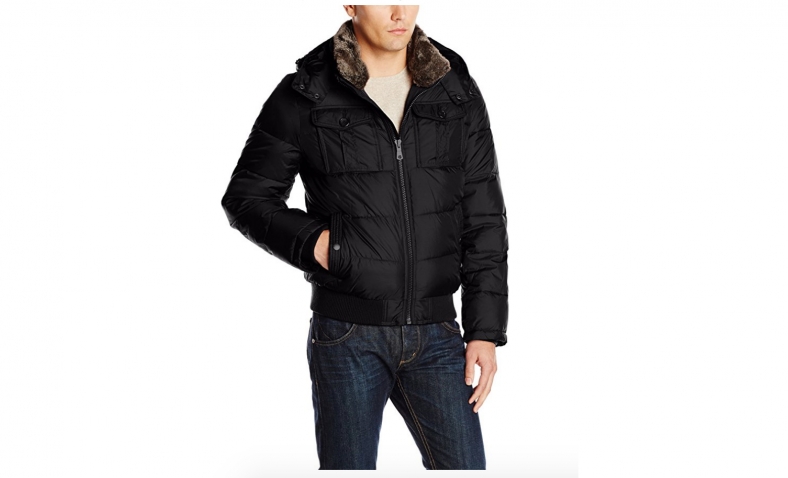 80% off!  Tommy Hilfiger Men’s Nylon Hooded Puffer Bomber Jacket $43.01