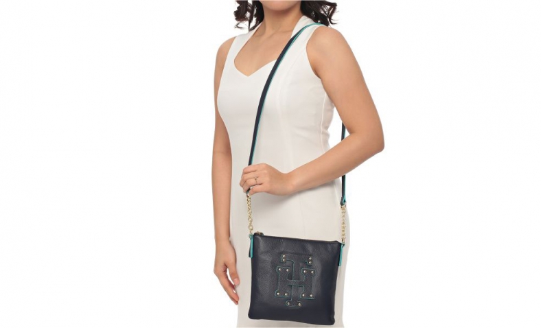 Tommy Hilfiger Patch Cross Body Bag, Navy$39.99