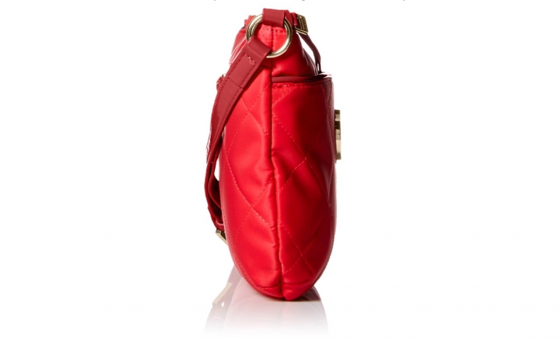 Tommy Hilfiger Quilted Crossbody Bag, Red, One Size $27.90