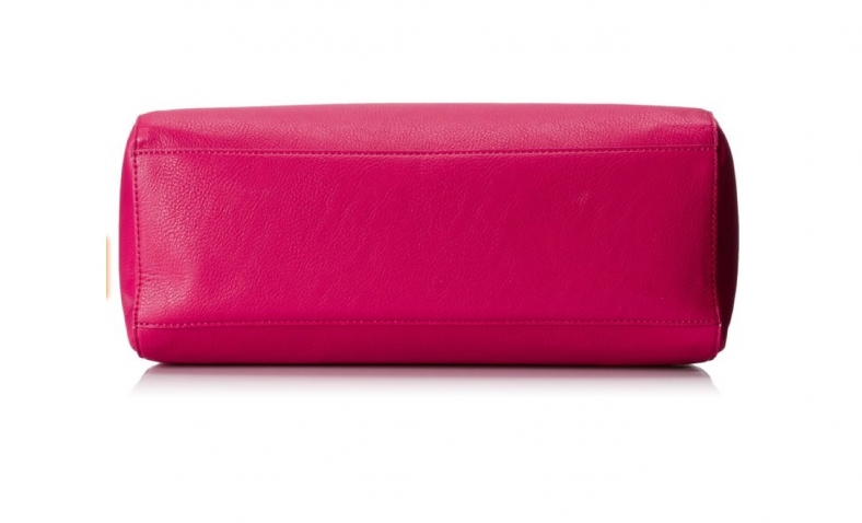 Tommy Hilfiger TH Hinge Convertible Shopper Shoulder Bag, Raspberry/Navy, One Size $48.48