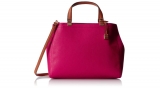 Tommy Hilfiger TH Hinge Convertible Shopper Shoulder Bag, Raspberry/Navy, One Size $48.48