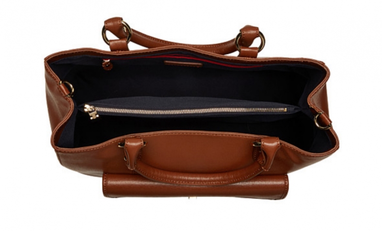 68% OFF!  Tommy Hilfiger Turnlock Convertible Shopper $59.99