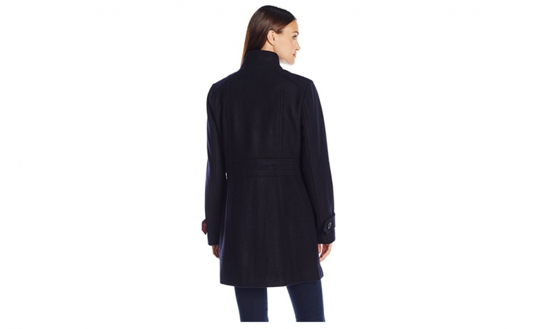 42% off!  Tommy Hilfiger Women’s Mid-Length Wool Peacoat $67.50