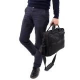 36% off  Tumi Alpha 2 Organizer Leather Brief $406.67