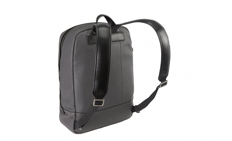 57% off！  Tumi Mission Bryant Leather Backpack, Iron $254.00