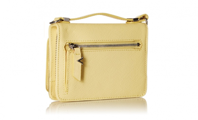 Vince Camuto Mila Convertible Cross Body Bag, Pineapple, One Size $49.74