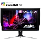 宏碁 Acer XV273K P 27英寸IPS显示器 (4K、144Hz、G-SYNC、HDR400)