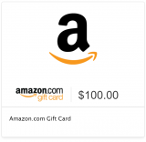Get a $5 credit for reloading your Amazon.com Gift Card Balance with $100 or more