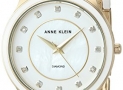 Anne Klein Women’s AK2392GPWT Diamond-Accented Watch $125.00