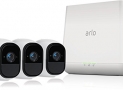 22% off!  Arlo Pro Security System with Siren – 3 Rechargeable Wire-Free HD Cameras with Audio, Indoor/Outdoor, Night Vision (VMS4330) $449.99