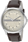 49% off!  A X Armani Exchange Smart Leather Watch $71.98