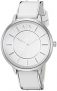 43% off!  Armani Exchange AX5300 White leather Watch $67.99