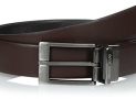 55% off Armani Jeans Men’s D2 Adjustable and Reversible Brushed Leather Saffiano Belt $60.73
