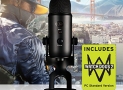 Blue Yeti USB Microphone Blackout Edition with Watch Dogs 2 PC $89.00