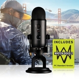 Blue Yeti USB Microphone Blackout Edition with Watch Dogs 2 PC $89.00