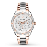 Bulova Women’s 98R177 Multi-Function Dial Watch $137.53