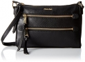 Calvin Klein Classic Pebble Cross Body, Black/Gold$69.59