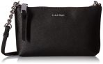 58% off! Calvin Klein Hayden Saffiano Key Item Crossbody $41.16