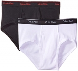 41% off!  Calvin Klein Men’s 2-Pack Cotton Classics Basic Brief $16.34