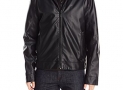 Calvin Klein Men’s Faux Leather Hoody $27.60