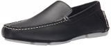 Calvin Klein Men’s Miguel Diamond Perf Slip-On Loafer,Black,7 M US$63.99
