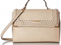 Calvin Klein on My Corner Saffiano Satchel, Wheat Braid $67.76