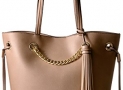 45% off!  Calvin Klein Unlined Novelty Tassel and Chain Tote $92.50