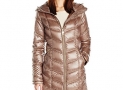 Calvin Klein Women’s Mid-Length Packable Chevron Down Coat $52.29