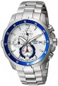 Casio EDIFICE Quartz Stainless Steel Casual Watch, Color:Silver-Toned (Model: EFM-502D-7AVCF) $127.95