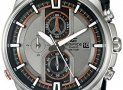 Casio Edifice EFR-533L-8AVCF Active Racing Men’s Black Leather Strap Watch $69.99