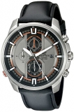 Casio Edifice EFR-533L-8AVCF Active Racing Men’s Black Leather Strap Watch $69.99