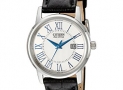 58% off!  Citizen Women’s EW1568-04A Eco-Drive Stainless Steel Watch with Black Genuine Leather Band $81.90