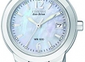 50% off!  Citizen EW1670-59D “Silhouette” Stainless Steel Eco-Drive Watch $107.00