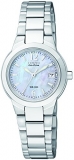 50% off!  Citizen EW1670-59D “Silhouette” Stainless Steel Eco-Drive Watch $107.00