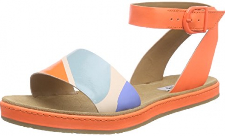 Clarks Romantic Moon, Women’s Ankle Strap Sandals £20.83