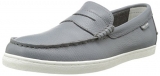 Cole Haan Men’s Pinch Leather Weekender Loafer, Grey Leather/White, 8 M US$65.43